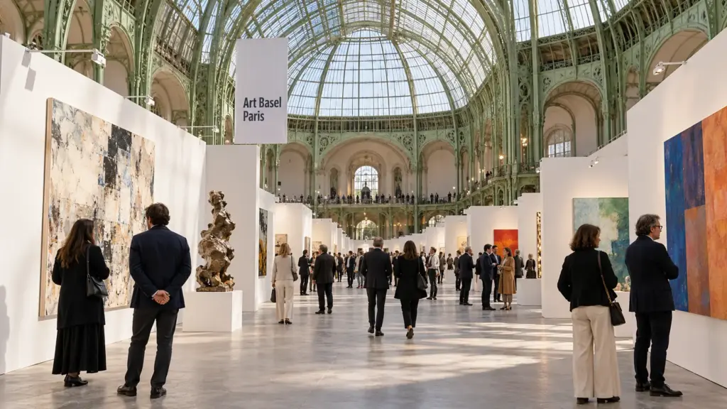 Art Basel Paris Beneath the Glass Vault