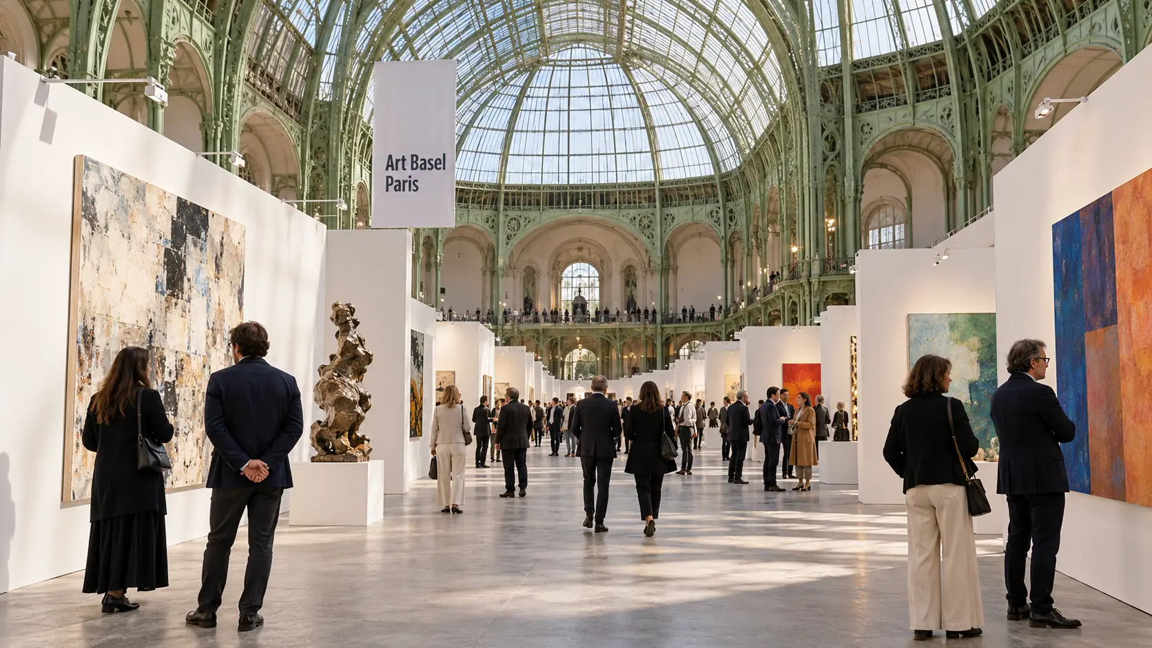 Art Basel Paris Beneath the Glass Vault